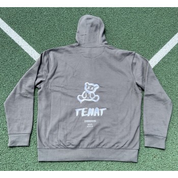 Pull Tenat à zipette broderie logo arrière